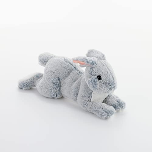 Knä Kanin Plyschleksak Grå S P-3772