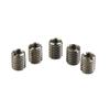 5x STAINLESS THREAD ADAPTERS M8 8MM MALE TO M6 6MM FEMALE THREADED REDUCERS