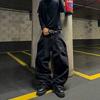Explosive American high street tide brand full-embroidered casual pants men's loose straight casual jeans