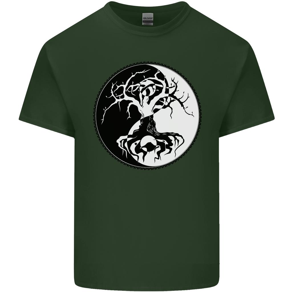 Yggdrasil Tree Unisexs Light Cotton TShirt