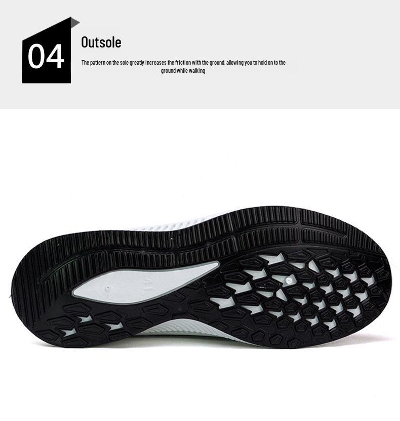 Men's Fashionable Woven Sports Shoes: Stylish, Sweat-Proof, Lightweight, and Comfortable for Running and Casual Wear