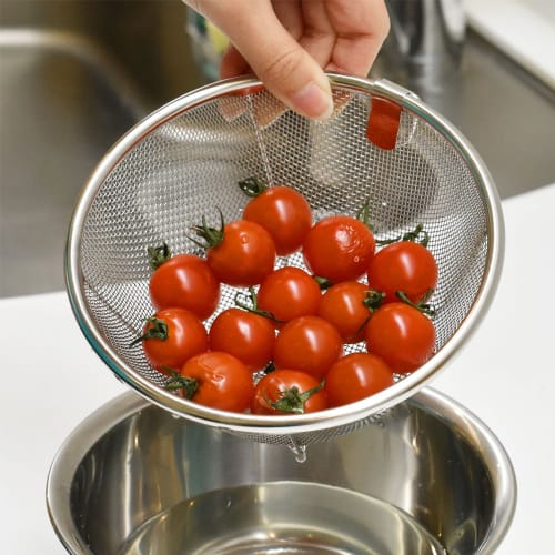 Wahei Freiz Colander SUI Gut Washing Drainer Mini 15cm with Ring SUI-6002
