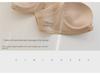 Japanese Light Cotton Lace Seamless Push-Up Bra Set with Front Buckle and Stylish Back Design