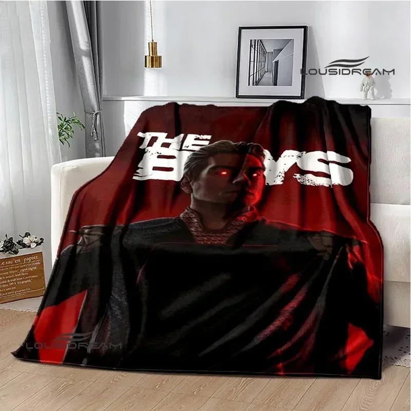 U.S. Drama The Boys Printed Blankets Picnic Blanket Warm Flannel Blankets Soft and Comfortable Blanket Bed Linings Birthday Gift