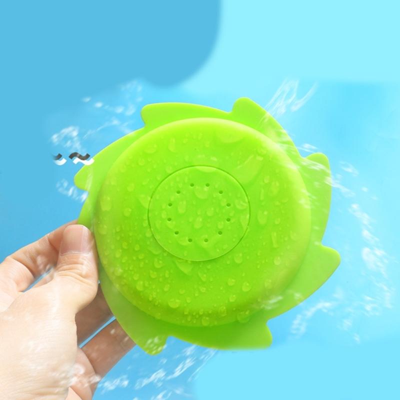 Pack of 3 Water Sprinkling Flying Disc Beach Toy with Soft Silicone Texture Suitable for Kids Water Game
