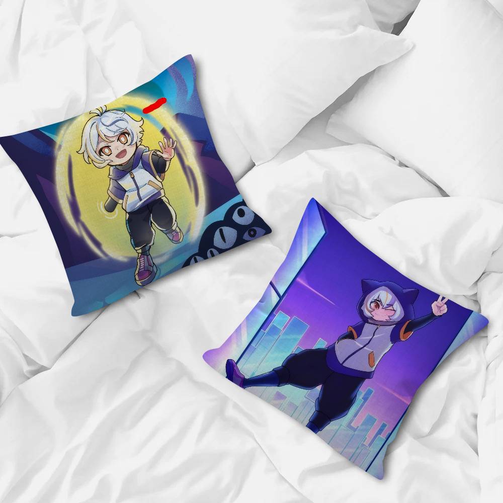 Anime C-Chuy Cute M-Mine  Cushion Cover Car Throw Pillow Case For Sofa Car Christmas Gift