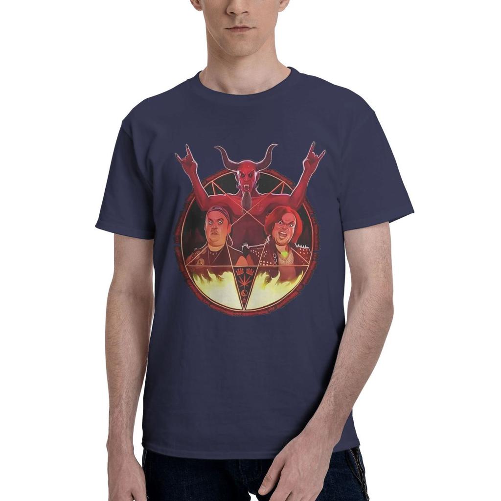 Tenacious D Inspired Heavy Metal Band 100 Cotton Casual Breathable Confortable T Shirt Designer Clothes Men Men TShirt