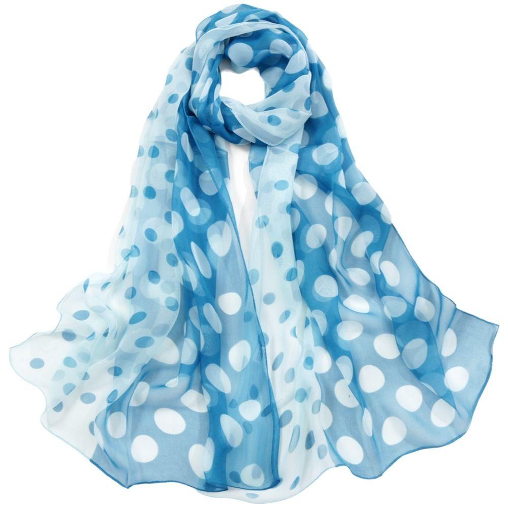 Sunscreen Shawls Wraps Scarves for Women Summer Head Wraps Polka Dot Scarf Air Conditioner Shawl