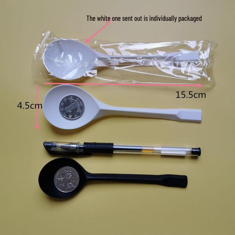 Qiwei Disposable Golden Turtle Plastic Spoons