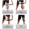 1 Stück Kniebandage Übergröße, Doppelte Patellasehnen-Stützbandage, Verstellbarer Neopren-Stabilisator für Meniskusriss, Arthritis