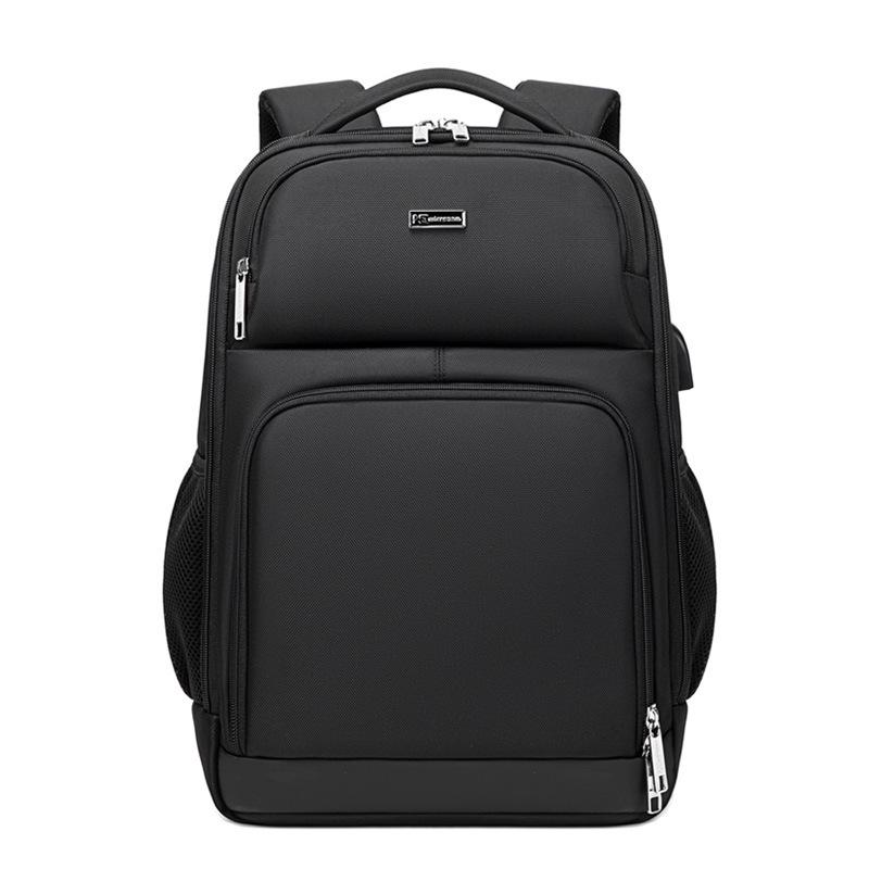

Men s Multifunctional Travel Backpack - Large Capacity, Business Casual, Fashionable Laptop Bag 18 inch