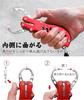 Fish Grip Fishing Fishing with High with Wrist Aluminum Red Set, Tackle, Pliers, Lock, Rust-Resistant, Lightweight, Hardness, Rope, Alloy, 2-Piece