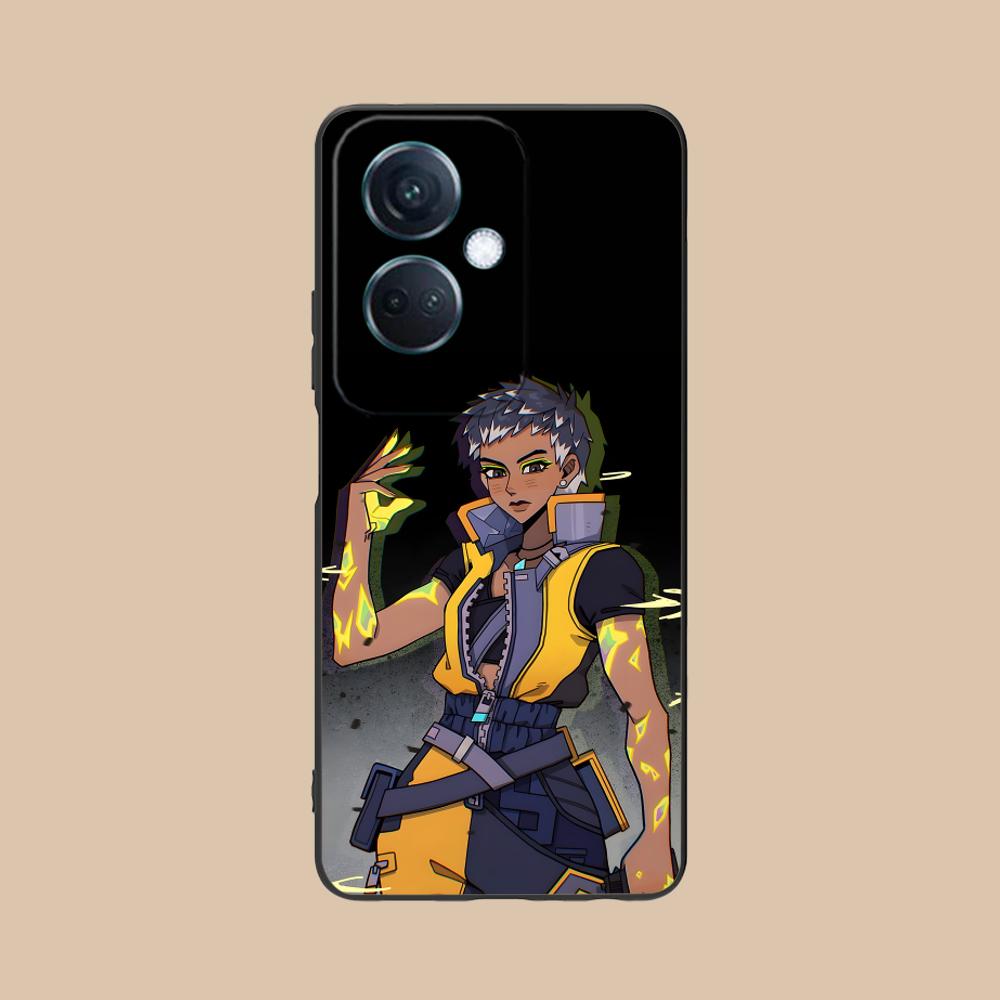 

Valo Waylay Phone Case for OPPO Reno 14 13 12 11 10 9 8 7 6 5 F T Pro 5G Soft TPU Shockproof Cover OPPO Reno5 5G