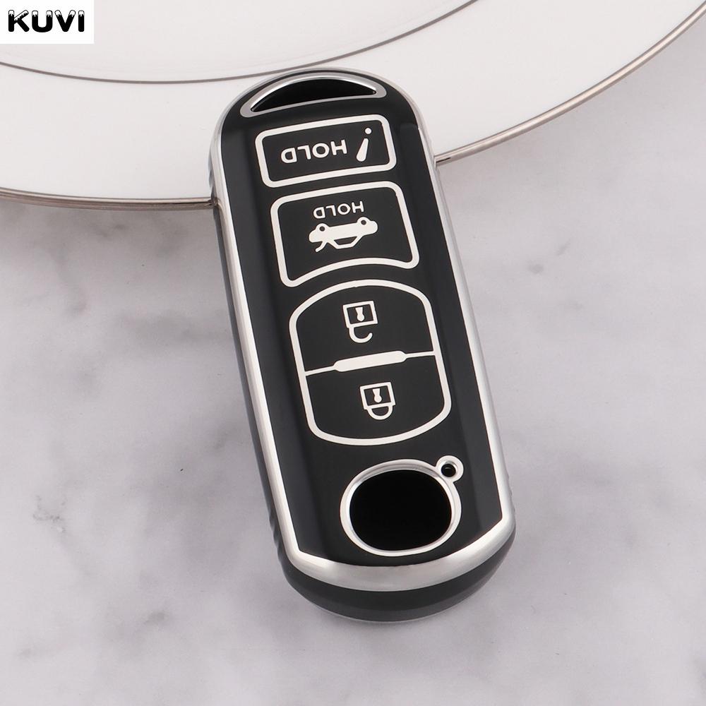 

New Tpu Car Remote Key Case Cover For Mazda 2 3 6 Atenza Axela Demio Cx-5 Cx5 Cx-3 Cx7 Cx-9 Accessories