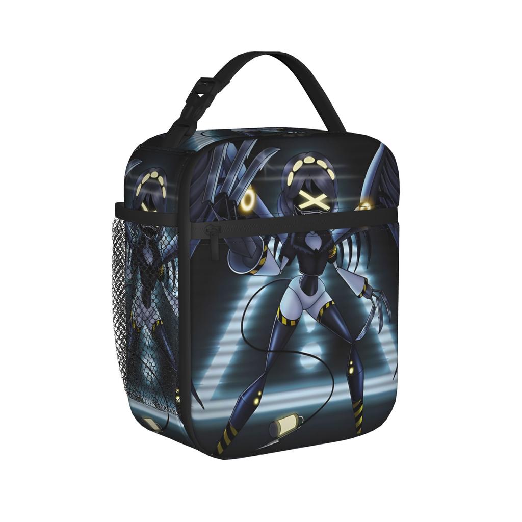 Murder Drones Insulated Lunch Bag Thermal Bag Reusable,Lunch Container Funny Retro Cool Leakproof Tote Lunch Box Work Picnic