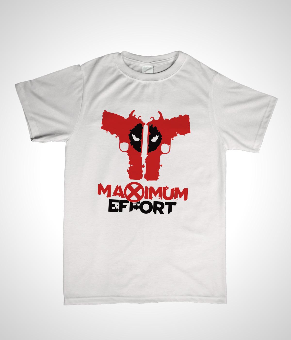DEADPOOL MAXIMUM EFFORT TSHIRT S разноцветный