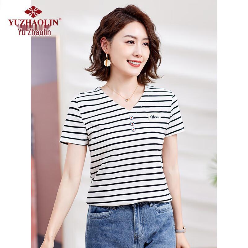 

Yuzhaolin Women s Casual T-Shirt for Middle-Aged & Elderly L