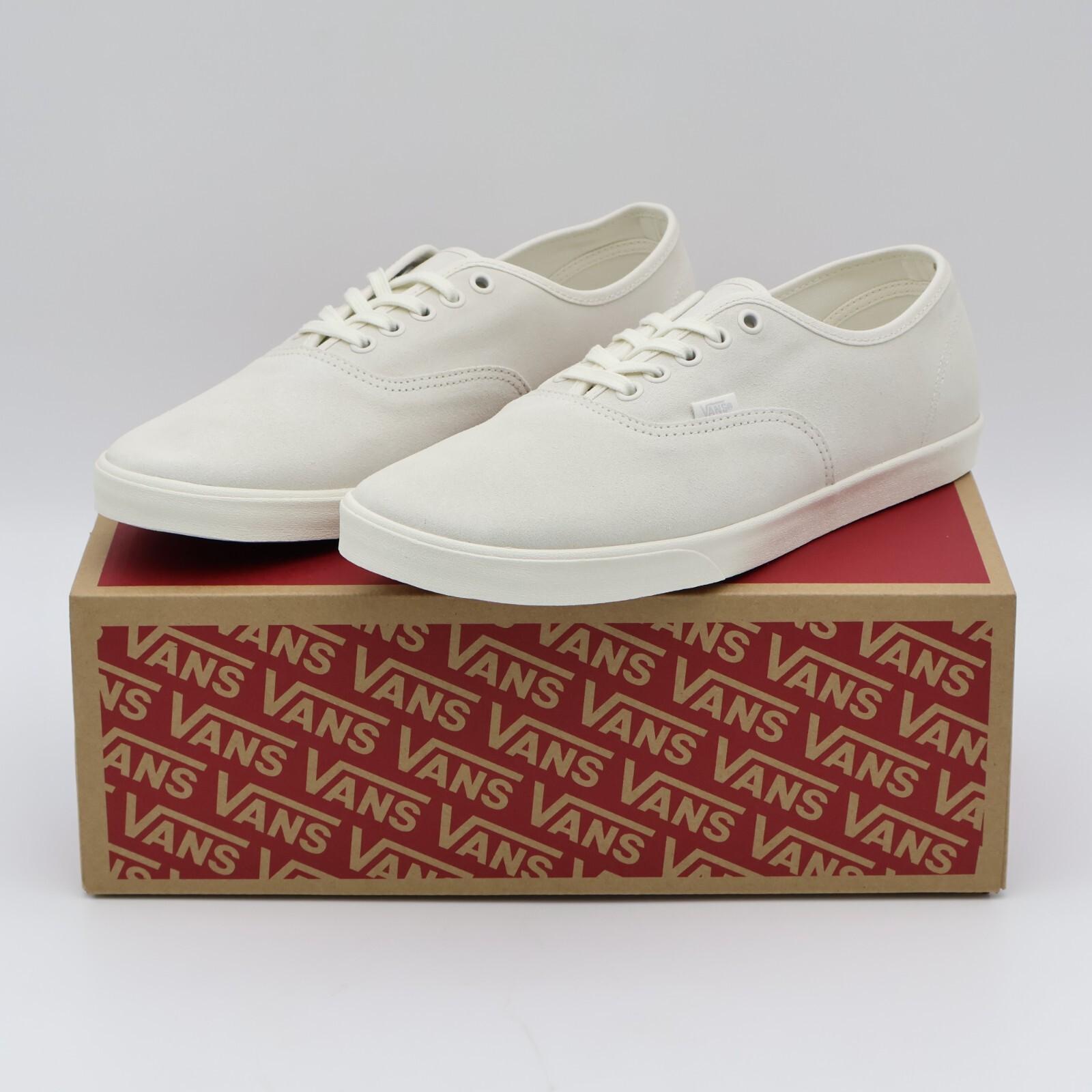 VN000D04OFW VANS AUTHENTIC LOWPRO SUEDE OFF WHITE (Men s) 11