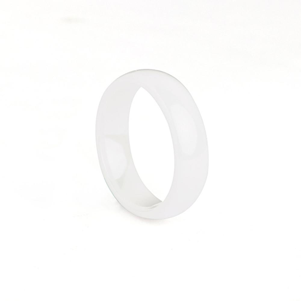 Classic 6mm Ceramic Ring For Women Couples Bands Hypoallergenic Space Ceramic Wedding Jewelry In Stock Fast Shipping