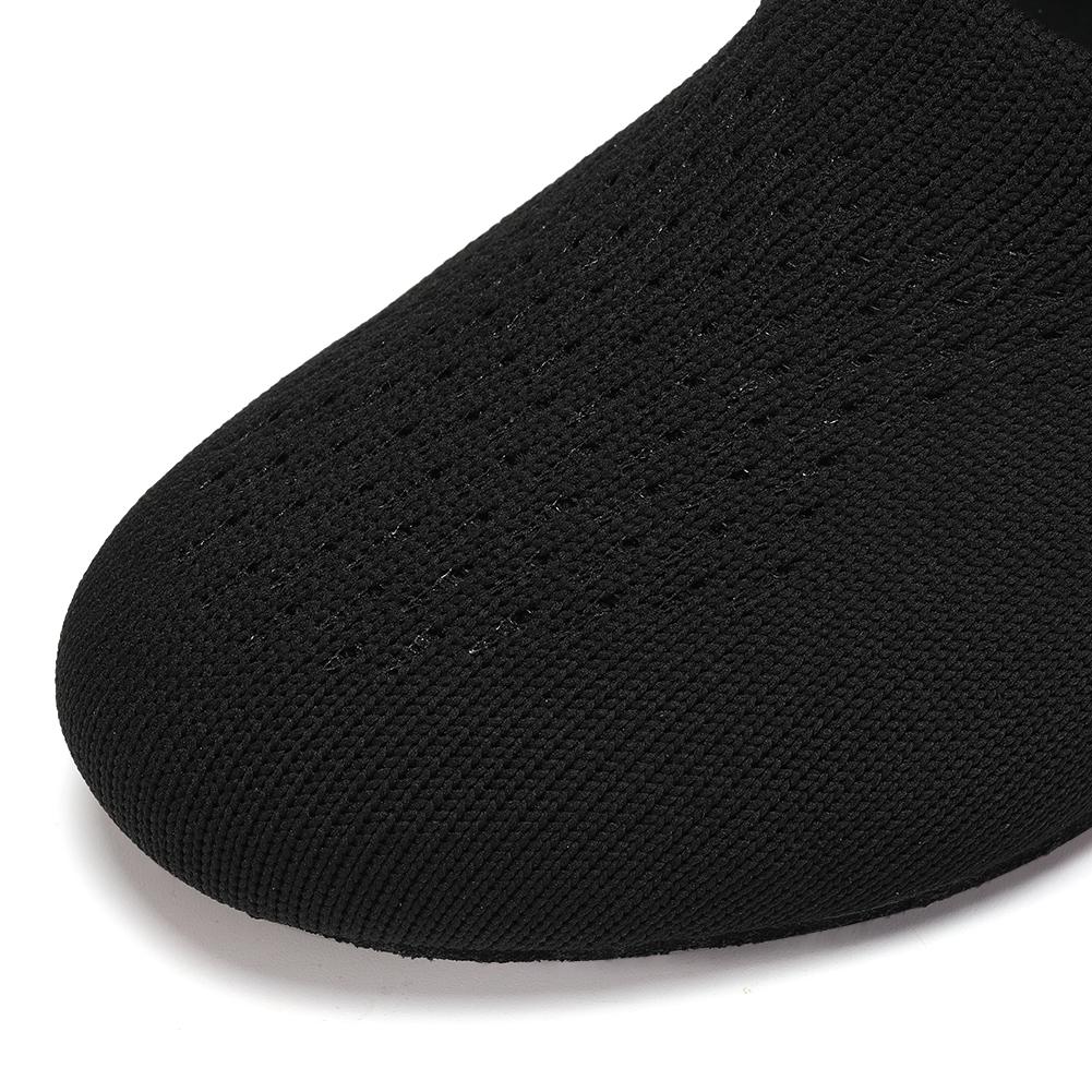 Pantofi de dans cu țesătură zburătoare Balet Yoga pentru interior, cu fund plat, pantofi de dans respirabili pentru femei și fete, pantofi de dans pentru formarea profesorilor