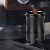 LED-Bildschirm Elektronische Kaffeewaage Aluminium Zink Zinklegierung Teetasse Tragbar 58 MM Kaffee-Dosierbecher Café