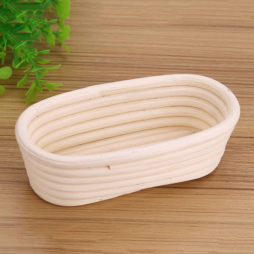 Bread Proofing Basket Dough Proofing Basket Handmade Unbleached Natural Cane Banneton Proofing Basket Dough Bread Baking Kit