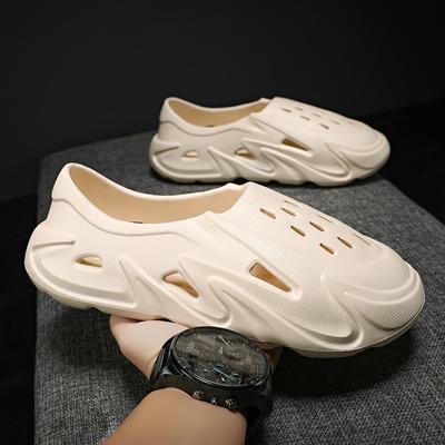 Mode Strand Sandalen Heren Zacht Holle Outdoor Koel Zomer Slippers Aqua Klompen Hot Mannelijk Band Sandalen Zomer Slides Strand Zwemschoenen