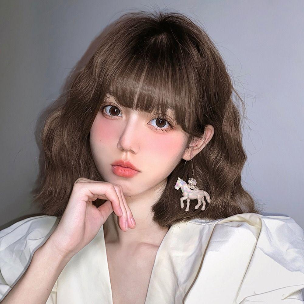 Small Horse Hook Earrings Resin Jewelry Present Fashionable Ear Pendants  Women
