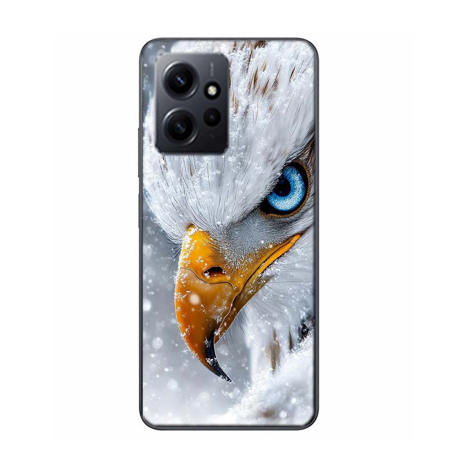 Majestic Eagle Gaze Phone Case For Redmi Note 14 15 Pro 5G 13 12 Pro Plus 11 11T 11E 11S 10 Pro 10S 9 9S Cover Cell Clear TPU Ca