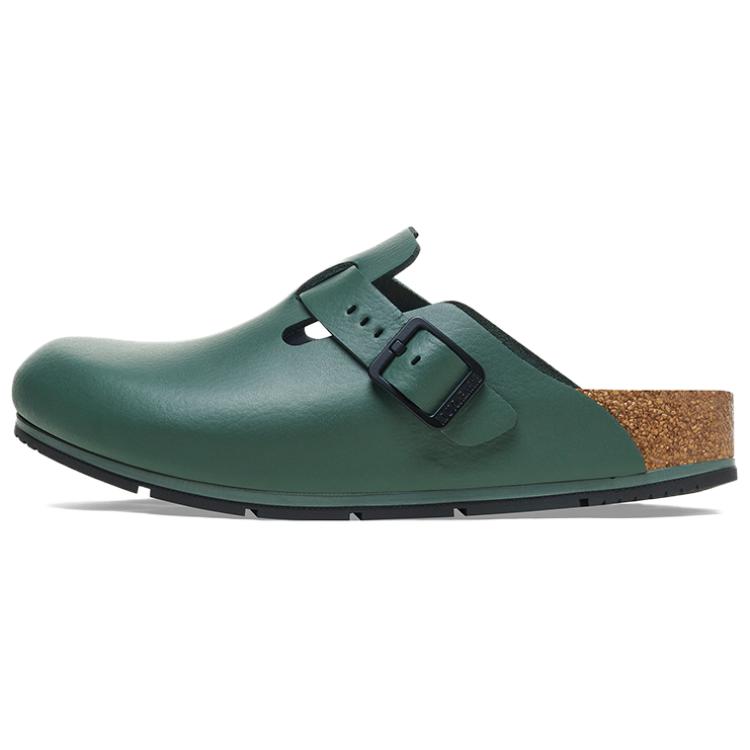 Кожаные мюли Birkenstock Boston thyme 1026188 36
