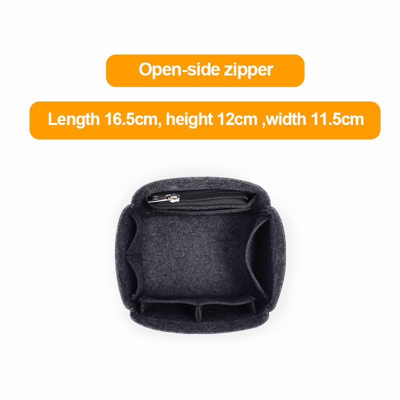 

Felt Cloth Storage Organizer Insert Bag Liner Fit For NOE series Noe BB PetitNM Makeup Shaper Travel Purse Cosmetis