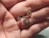 Fashion Ear Bone Nail 1Pc Stainless Steel Five Pointed Star Heart Screw Twist Ball Ear Nail Classic Puncture Earring