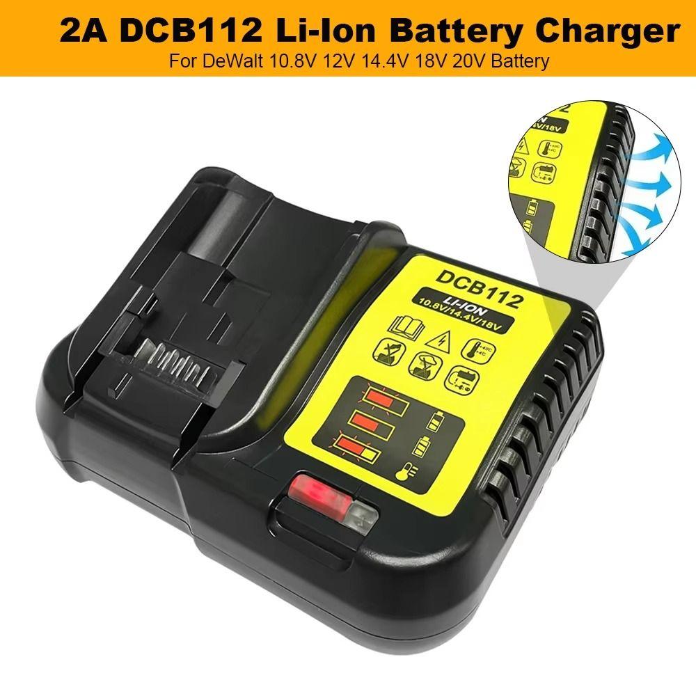 Safety Electric Tool Charger Replacement DCB112 Battery Charger Plug  10.8V/14.4V /18V