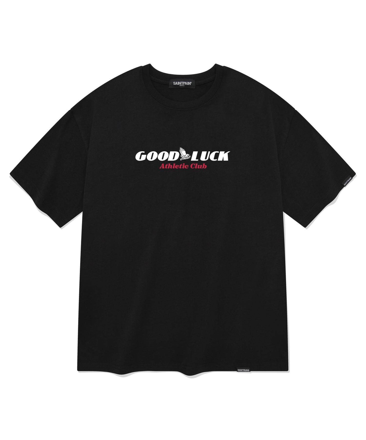 Saint Pain Sp Good Luck Short Sleeve T-Shirt - Black Black/L