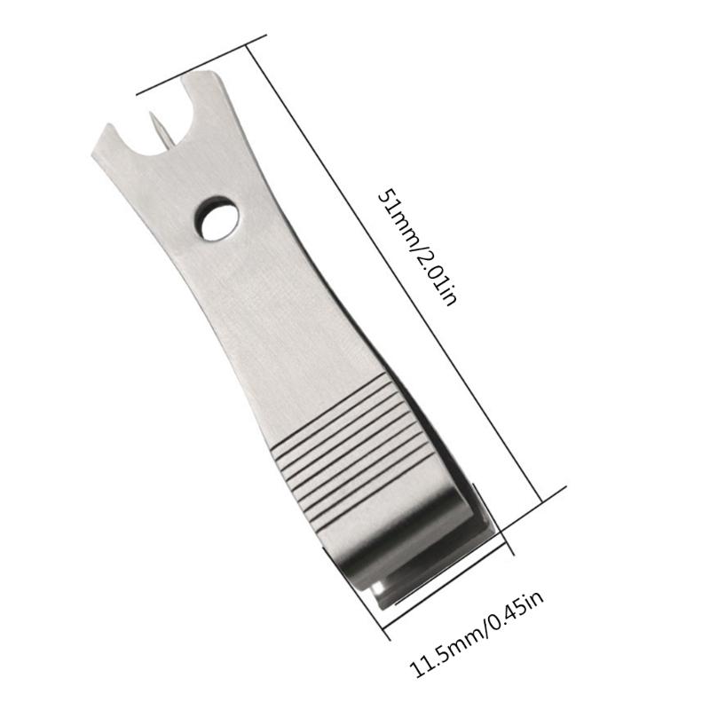 2ks Nůžky na stříhání vlasce s háčkem Čistič očí Pin Nástroj na řezání vlasce Nůžky na vlasec z nerezové oceli