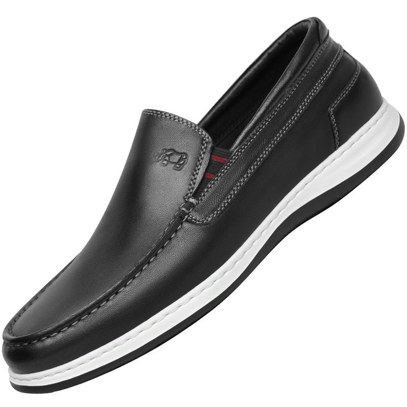 VOLO Men s Sheepskin Leather Slip-On Driving Shoes 41