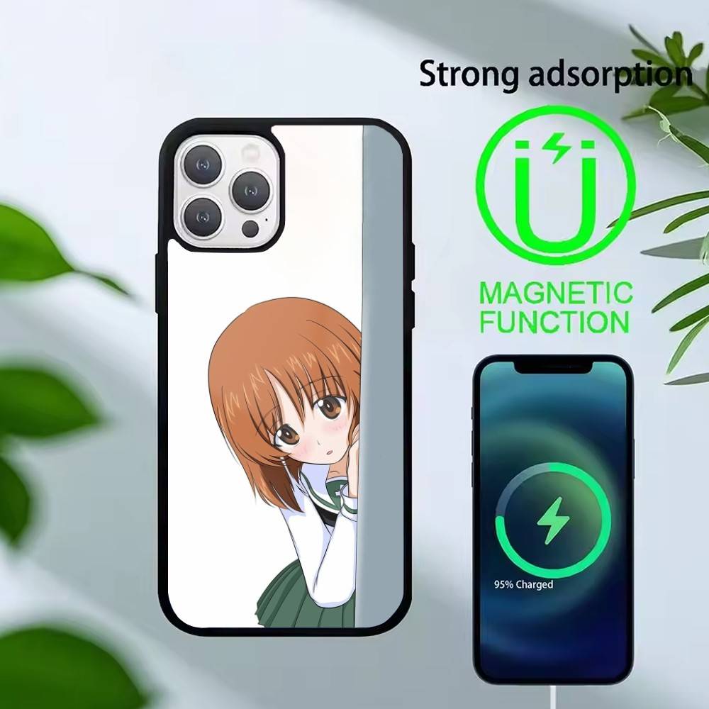 G-GIRLS F-Und P-PANZER Phone Case For iPhone17,16,15,14,13 Plus,Pro Max Magnetic For Magsafe Wireless Charging