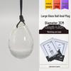 Unisex Glass Anal Plug: Beginner's Erotic Crystal Beads for Outdoor Use and SM Training