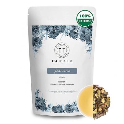 Tè bianco al gelsomino (50 g), Tè bianco al gelsomino, tesoro del tè