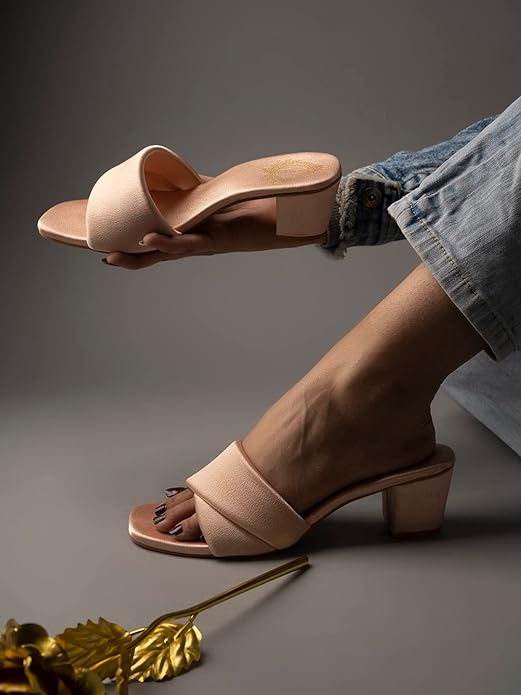 Shoetopia Damskie i Dziewczęce Obcasy Klockowe Eleganckie Stylowe Klasyczne Szpilki