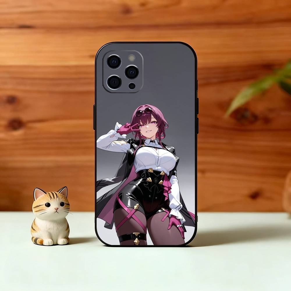 H-Honkai S-Star R-Rail Phone Case For iPhone 17, 16,15,14,13,12,11 Plus,Pro Max, Others Soft Black Cover
