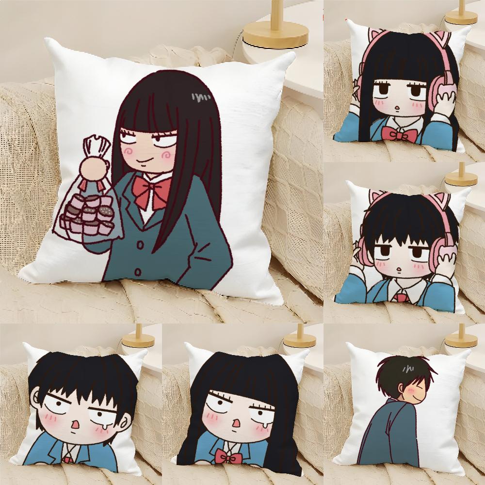 Love Comic Cartoon K-Kimi Ni Todoke Pillow Case Linen Pillow Case Sofa Home Decor Cushion Cover Cushion Cove