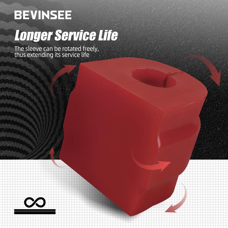 80A Polyurethane Front & Rear Anti Roll Sway Bar Bushing Set for BMW E46 2001-2006, Replace for 31351097179,33551138104