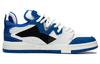 Li Ning Wave PRO Synthetic Leather Slip Resistant Abrasion Resistant Low top Skateboard Shoes Men's White Blue AECT013-2