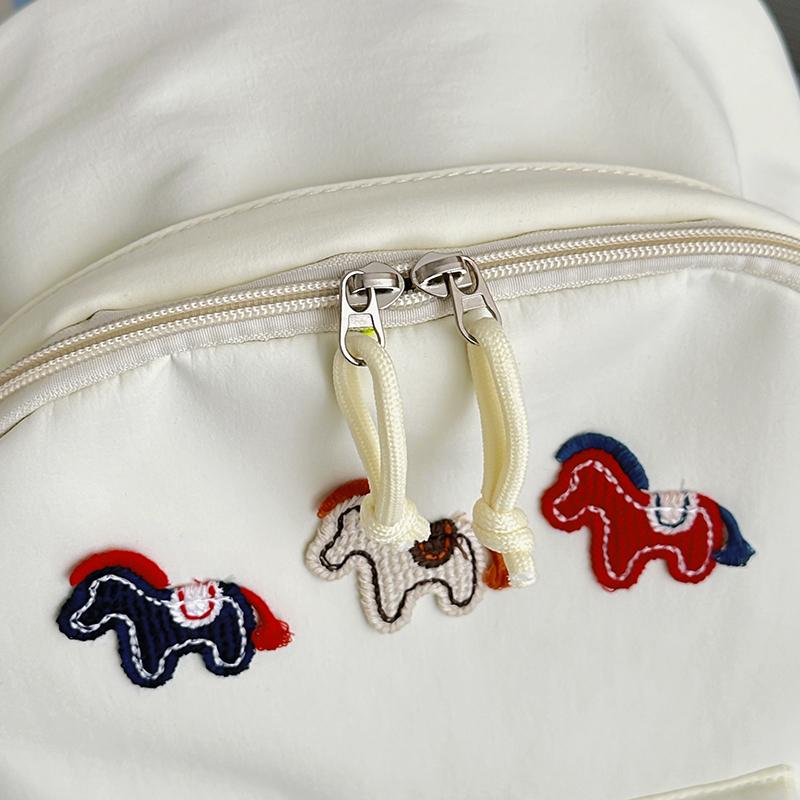 Cartoon Pony Backpack Women's Backpack Junior High School Students Large Capacity Schoolbag