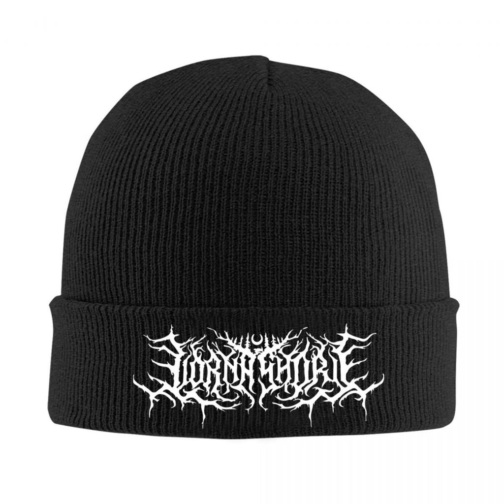 Cappello in Maglia Caldo Classico con Logo Lorna Shore Berretto Invernale Cappellino Skullies Berretti Cappelli Hip Hop per Unisex