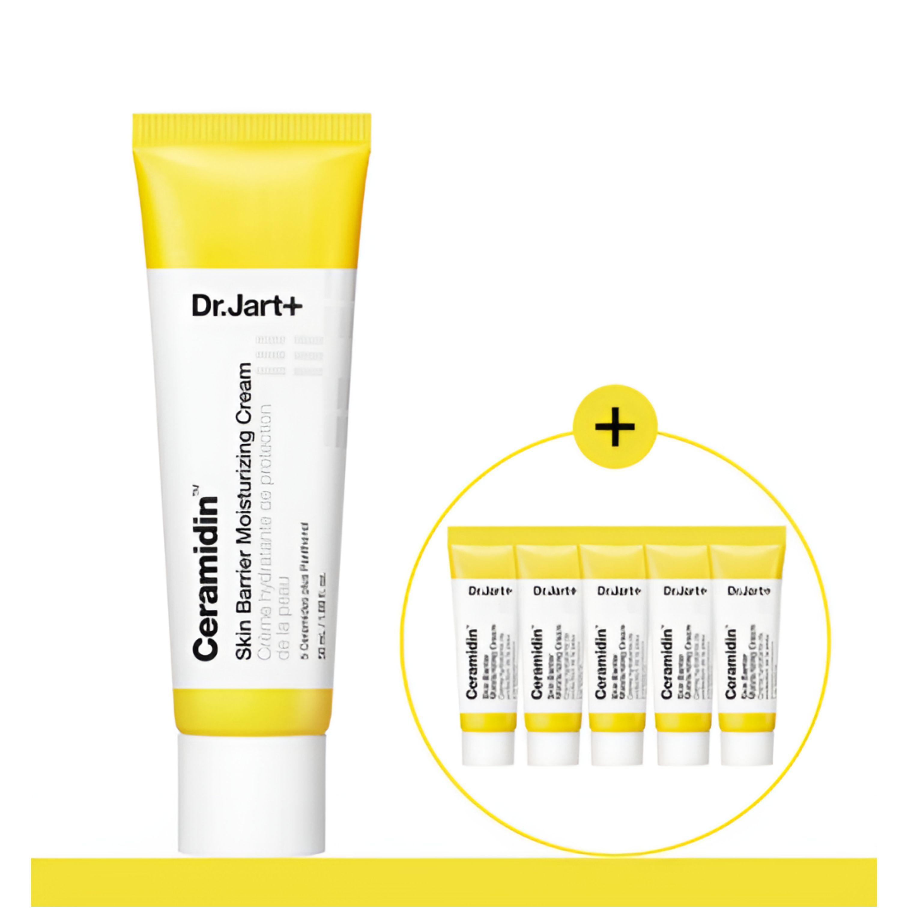 Dr.Jart+ Ceramidin Skin Barrier Moisturizing Cream50ml+Cream1.5mlx5