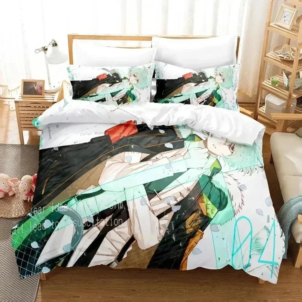 3D Print Anime Game Collar X Malice Bedding Set Printed With Pillowcase Bed Duvet Cover Soft Single Double Queen Super King Size