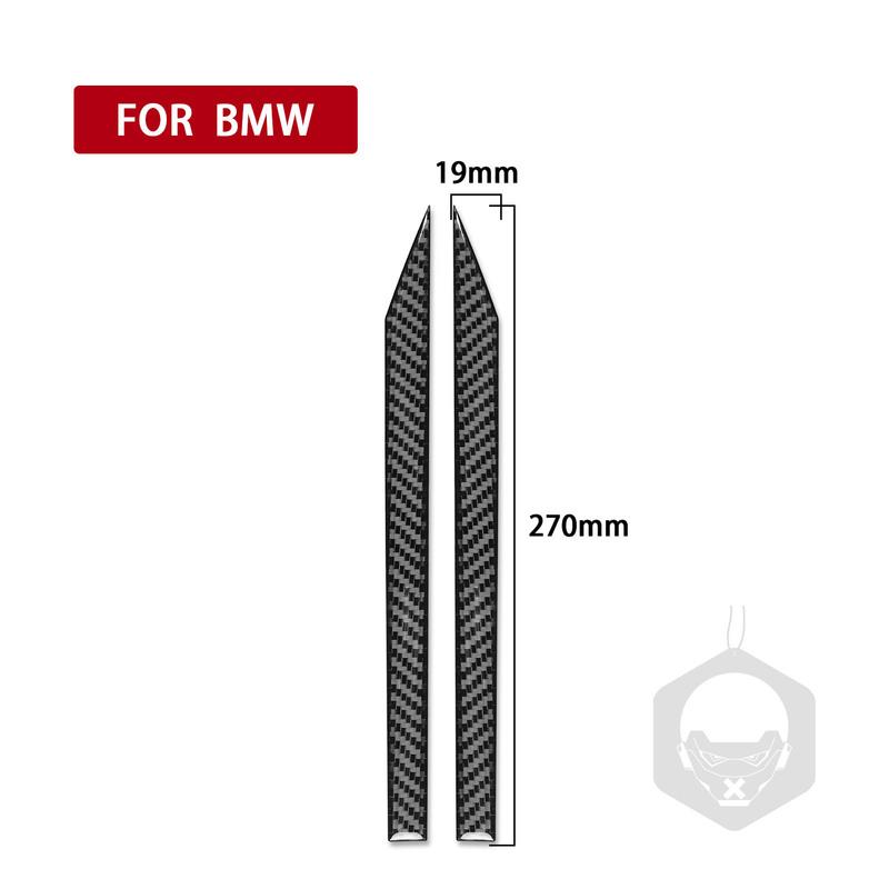 Carbon Fiber Car Accessories Side-view Mirror Exterior Trim Cover Soft Sticker For BMW 7 Series F01 730li 740li 750li 2009-2014
