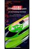 Children's High-Speed Remote Control Boat - Waterproof, Shockproof, Anti-Flip with Lights, 2.4G Yacht
